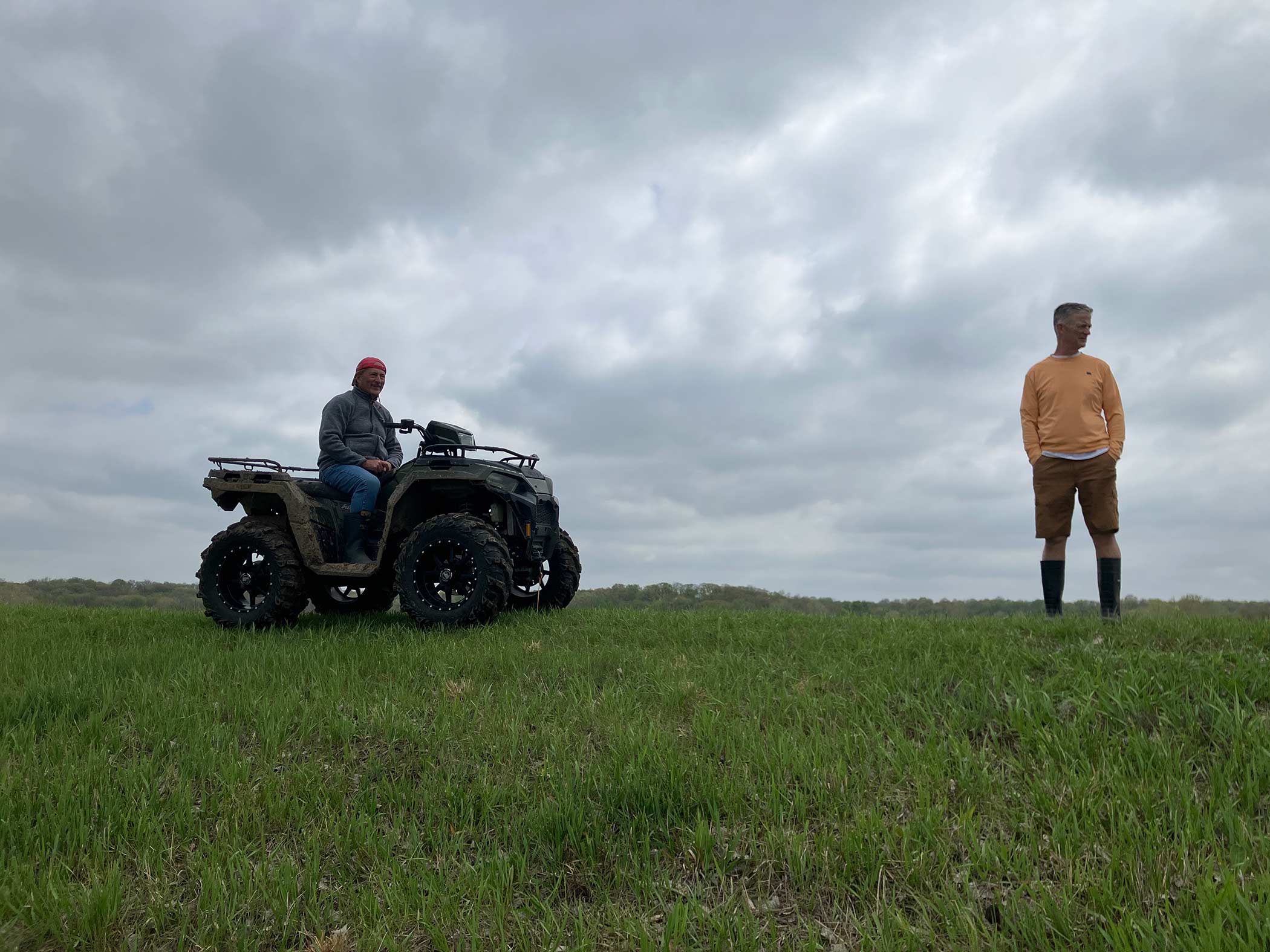 ATV riding on open field at Red Bird Ranch